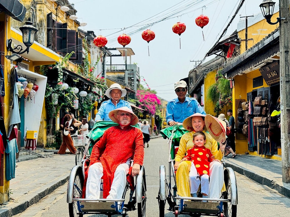 Hoi An offers Vietnam's most magical cyclo experience with lantern-lit streets, ancient charm, and a peaceful ride through the Old Town